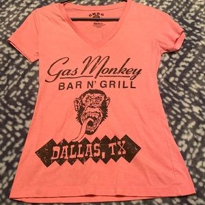 Gas monkey bar and grill V-neck!